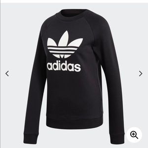 ADIDAS trefoil crewneck sweatshirt